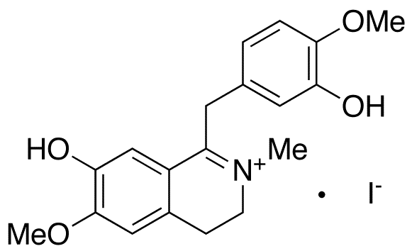 1,2-Dehydro Reticuline Iodide - Chemical structure and product image