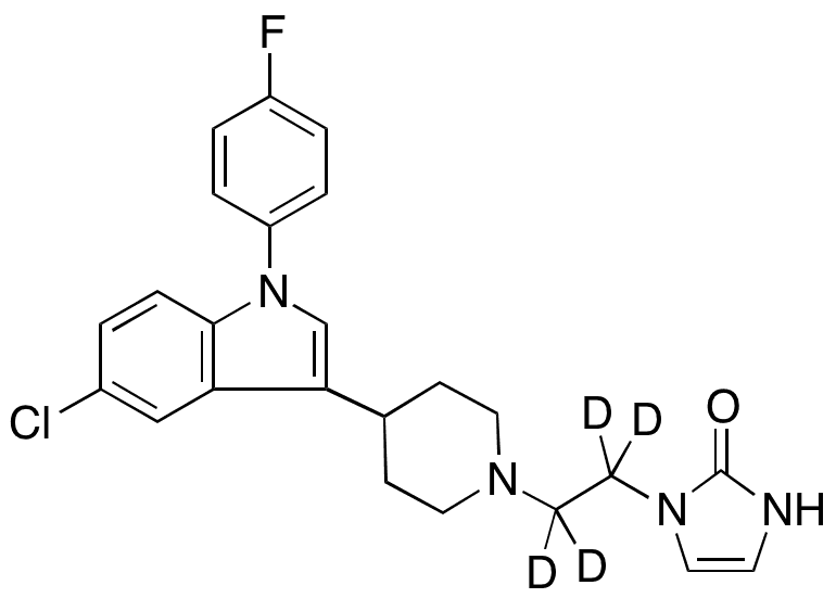 Dehydrosertindole-D4 - Chemical structure and product image