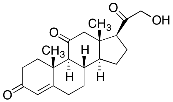11-Dehydrocorticosterone - Chemical structure and product image