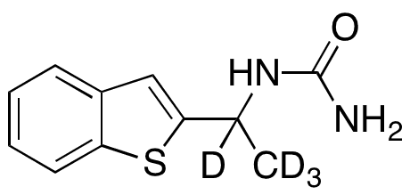 N-Dehydroxyzileuton-D4 (major) - Chemical structure and product image