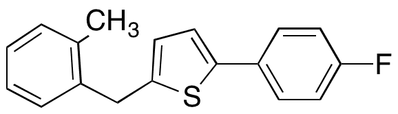 De-alpha-D-glucopyranoside Canagliflozin - Chemical structure and product image