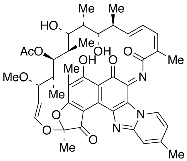 Dehydro Rifaximin - Chemical structure and product image