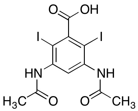 4-Deiodo-amidotrizoic Acid - Chemical structure and product image
