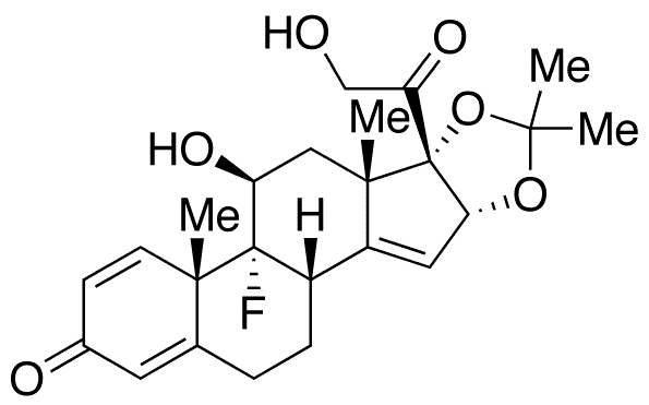 14,15-Dehydro Triamcinolone Acetonide - Chemical structure and product image