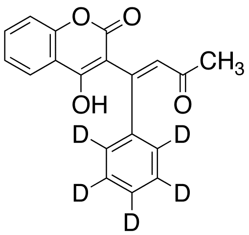 Dehydro Warfarin-d5 - Chemical structure and product image