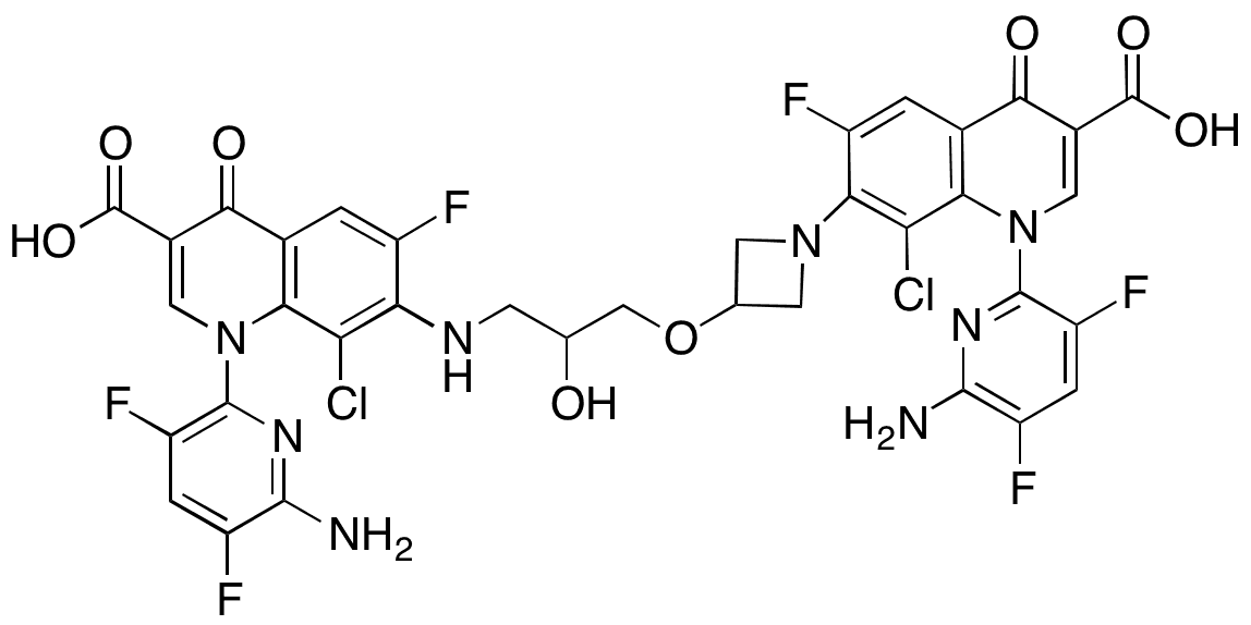 Delafloxacin Dimer - Chemical structure and product image
