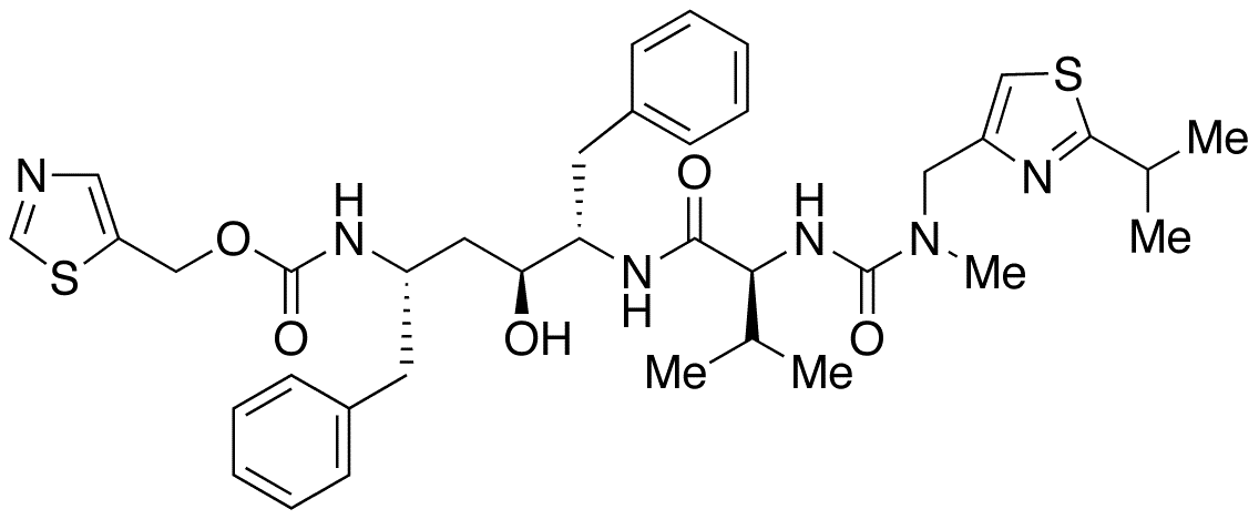 4-Dehydroxy-5-hydroxy Ritonavir - Chemical structure and product image