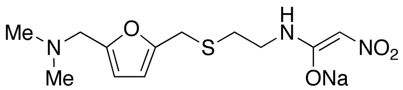 Demethylamino Ranitidine Acetamide Sodium - Chemical structure and product image