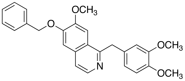 6-Demethyl 6-O-Benzyl Papaverine - Chemical structure and product image