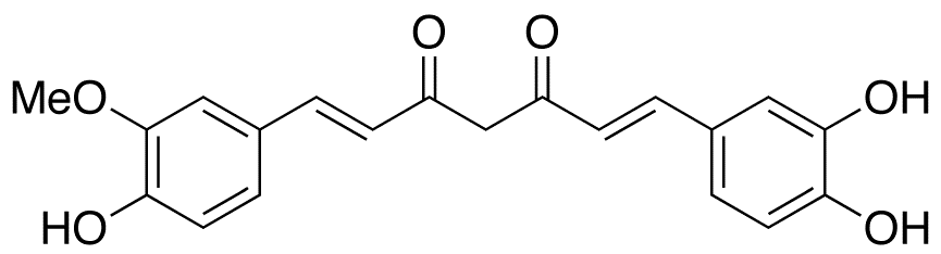 Demethyl Curcumin - Chemical structure and product image