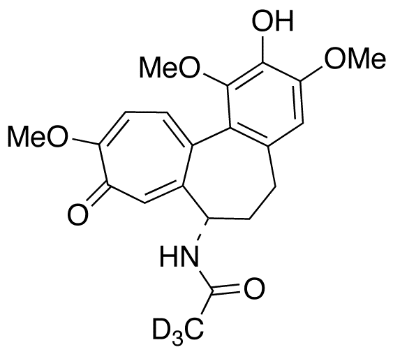 2-Demethyl Colchicine-d3 - Chemical structure and product image