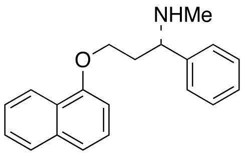 (S)-N-Demethyl Dapoxetine - Chemical structure and product image