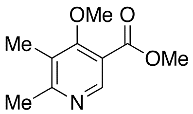 5,6-Dimethyl-4-methoxy Nicotinic Acid Methyl Ester - Chemical structure and product image