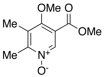 5,6-Dimethyl-4-methoxy Nicotinic Acid Methyl Ester 1-Oxide - Chemical structure and product image