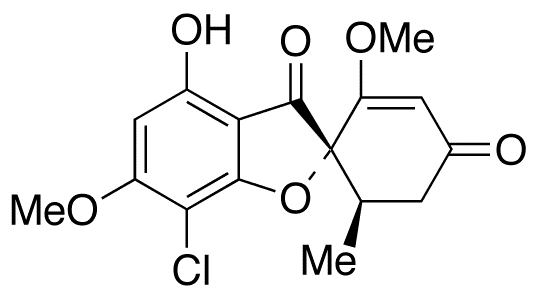 4-O-Demethyl Griseofulvin - Chemical structure and product image