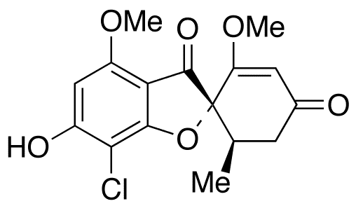 6-O-Demethyl Griseofulvin - Chemical structure and product image