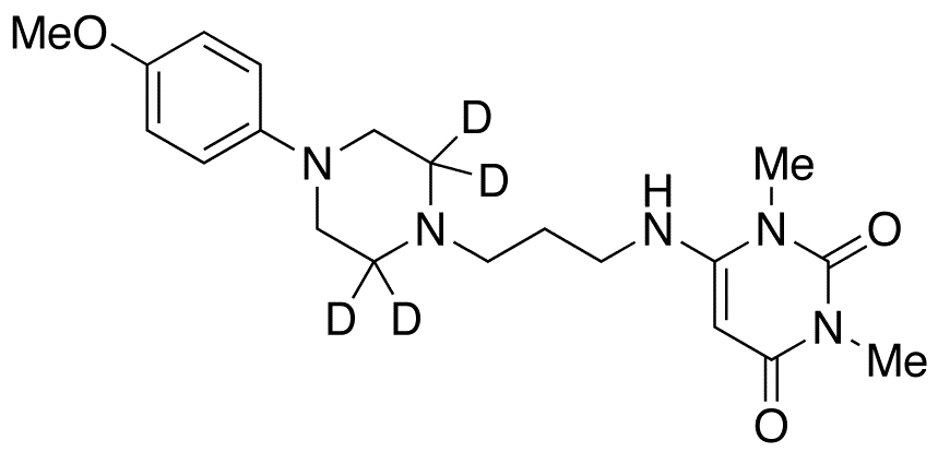 2-Demethoxy-4-methoxy Urapidil-d4 - Chemical structure and product image