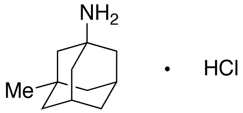 Demethyl Memantine Hydrochloride - Chemical structure and product image