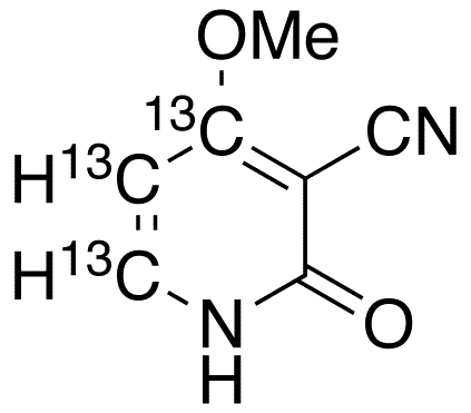 N-Demethyl Ricinine-13C3 - Chemical structure and product image