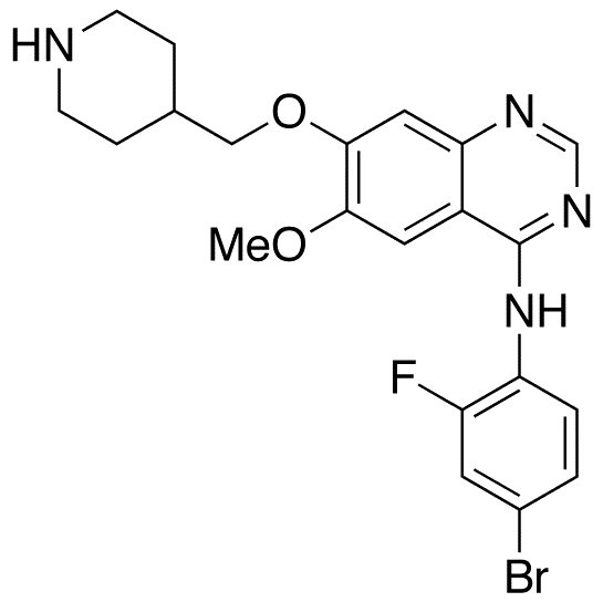 N-Demethyl Vandetanib - Chemical structure and product image