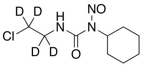 N-Denitroso-Nâ€™-nitroso Lomustine-d4 - Chemical structure and product image