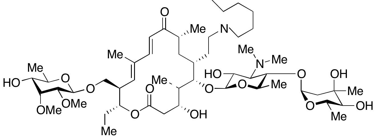 20-Deoxo-20-(1-piperidinyl)tylosin - Chemical structure and product image