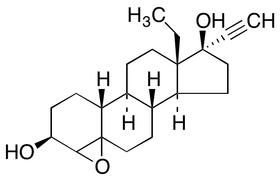 3-Deoxo-3-hydroxy-4,5-epoxy Norgestrel - Chemical structure and product image