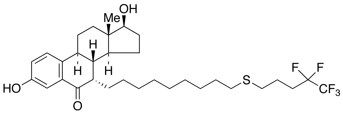 S-Deoxo-6-oxo-fulvestrant - Chemical structure and product image