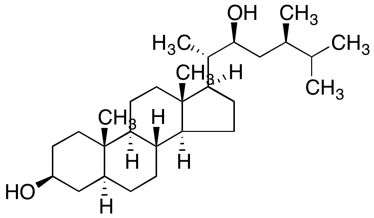 6-Deoxocathasterone - Chemical structure and product image