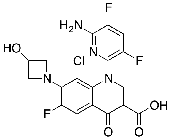 Delafloxacin - Chemical structure and product image