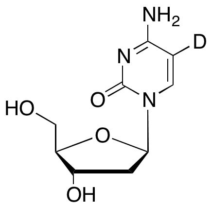 2-Deoxy Cytidine-5-d1 - Chemical structure and product image