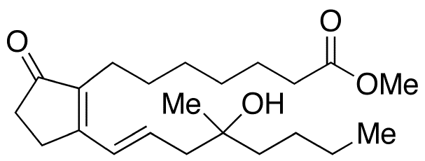 rac-11-Deoxy-8(12)-dehydro Misoprostol - Chemical structure and product image