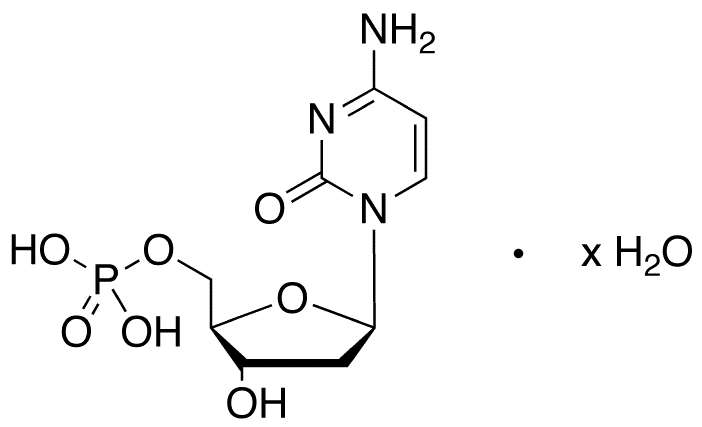 2-Deoxycytidine 5-Monophosphate Hydrate - Chemical structure and product image