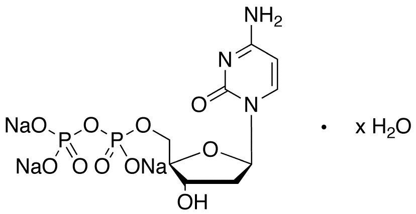 2-Deoxycytidine 5-Diphosphate Sodium Salt Hydrate - Chemical structure and product image