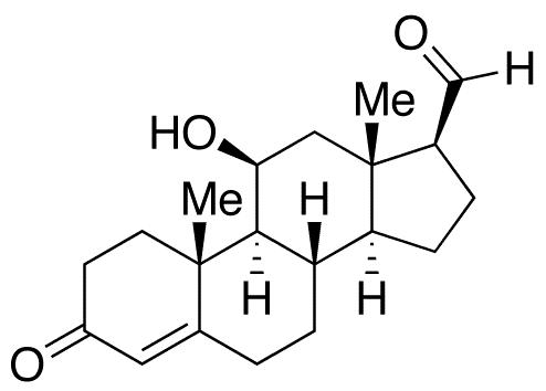 17-Deoxy Cortienyl Aldehyde - Chemical structure and product image