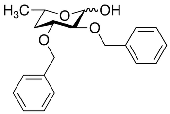 4-Deoxy-2,3-di-O-benzyl-L-fucose - Chemical structure and product image