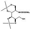 2-Deoxy-1,3:4,5-di-O-isopropylidene-2-oxamoylamino-D-mannitol - Chemical structure and product image