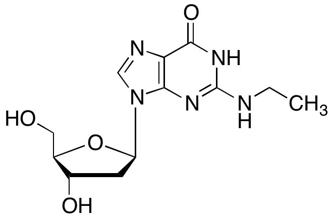 2â€™-Deoxy-N-ethylguanosine - Chemical structure and product image