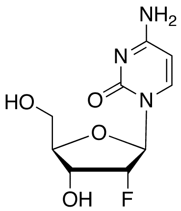2-Deoxy-2-fluoro Cytidine - Chemical structure and product image