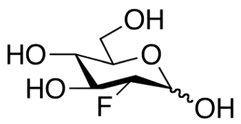 2-Deoxy-2-fluoro-D-glucose - Chemical structure and product image