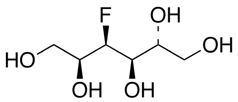 3-Deoxy-3-fluoro-D-glucitol - Chemical structure and product image