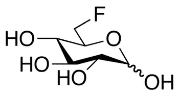 6-Deoxy-6-fluoro-D-glucose - Chemical structure and product image