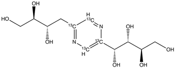 2,5-Deoxyfructosazine-13C4 - Chemical structure and product image