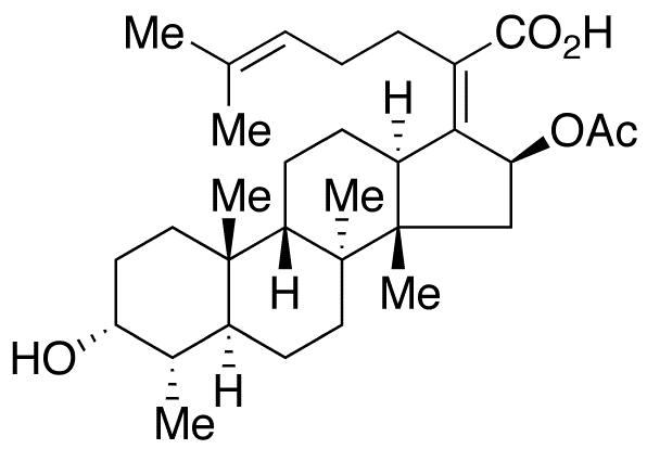 11-Deoxy Fusidic Acid - Chemical structure and product image