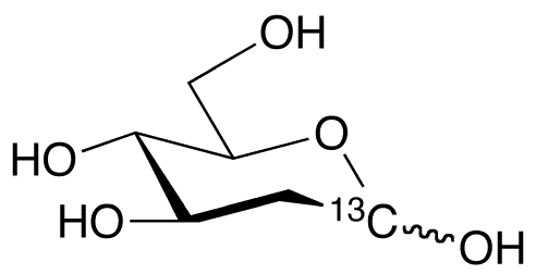 2-Deoxy-D-glucose-1-13C - Chemical structure and product image