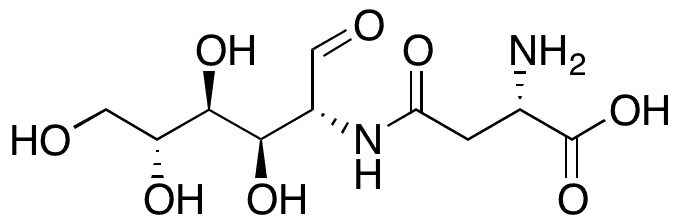 N-(2-Deoxy-D-glucos-2-yl)-L-asparagine - Chemical structure and product image