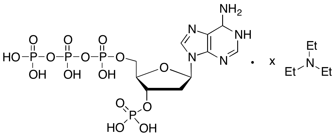 2-Deoxyadenosine 3-Monophosphate 5-Triphosphate Triethylamine Salt - Chemical structure and product image