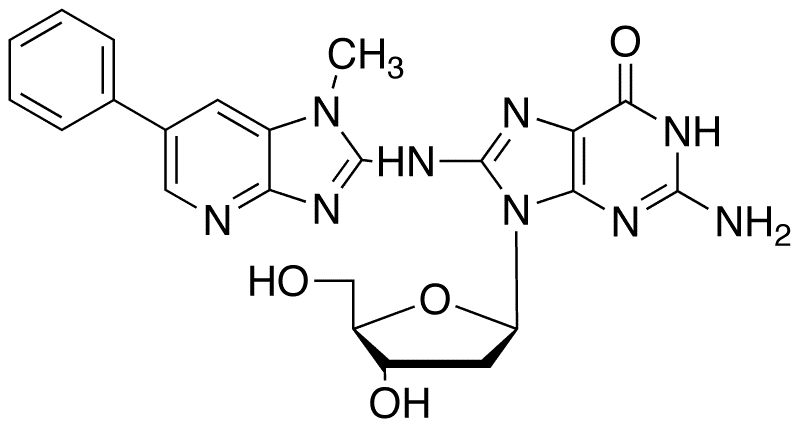 N-(Deoxyguanosin-8-yl)-2-amino-1-methyl-6-phenylimidazo[4,5-beta ]pyridine - Chemical structure and product image
