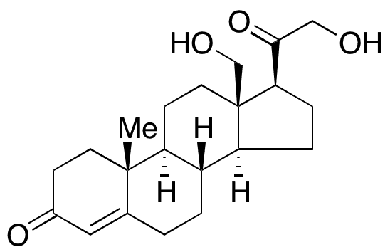 11-Deoxy-18-hydroxycorticosterone - Chemical structure and product image