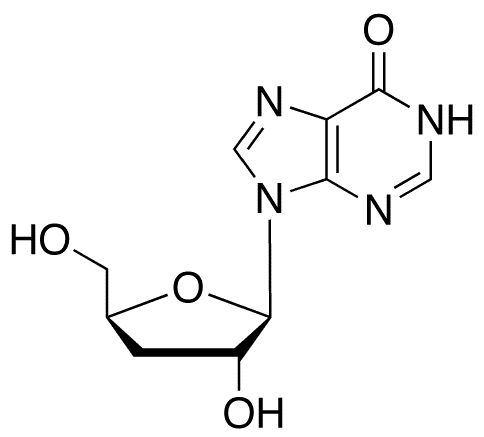 3â€™-Deoxyinosine - Chemical structure and product image